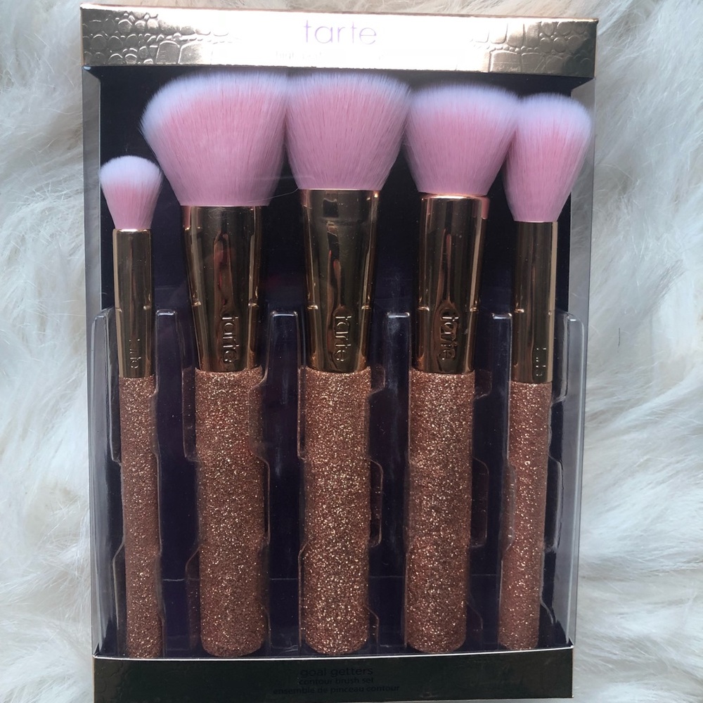Tarte Goal Getters Contour Brush Set- brand new
